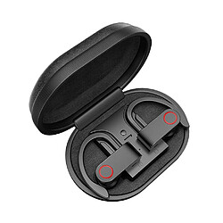 Universal A9 casque sans fil bluetooth v5.0 tws casque sans fil bluetooth casque sport annulation du bruit bouchon d'oreille stéréo noir