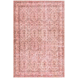 Vidal Tapis de laine 302x203 rouge Ultra Vintage