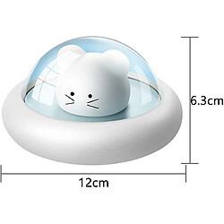 Universal Lumière de nuit LED pour les enfants, USB rechargeable, Lampe de chevet dimmable, Lumière chaude, Touch, Lumière de lit chaude et mignonne comme cadeau de sommeil Lampe de chambre de chevet, (bleu)