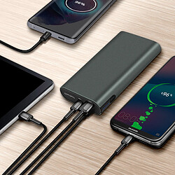 Acheter Powerbank 20000mAh Double USB-C 130W et Port USB 18W Enterprise 2 4Smarts Gris