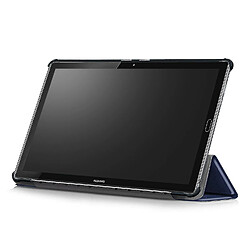 Universal Case de comprimés pour comprimé Huawei M5 (10,8 pouces), réveil sur le boîtier (Tri-Fold noir)