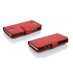 Avis Cadorabo Coque HTC Desire 500 Etui en Rouge