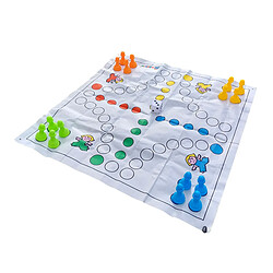 ALLDORO Ludo XXL | Jeux de stratégie - Jeux de société - Pour toute la famille - Interieur et exterieur - A partir de 3 ans