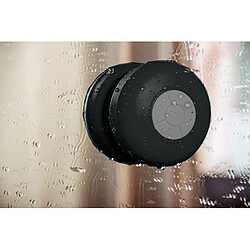 Acheter Chrono Portable Mini HIFI Waterproof Shower Pool Wireless Bluetooth Speaker Handsfree with Mic (Noir)