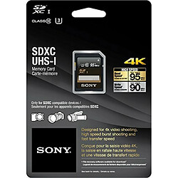 Avis Quantum Sony 128 Go Professional Class 10 UHS - 1 Carte memoire SDHC Secure Digital