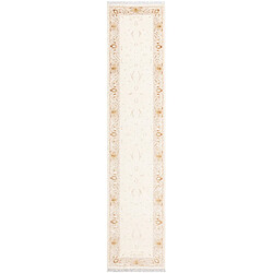 Vidal Tapis de couloir en laine 404x89 beige Darya