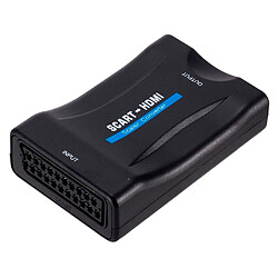 Universal Adaptateur de convertisseur audio vidéo haut de gamme de 1080P vers HDMI pour HDTV DVD pour Sky Box Décodeur Prise et utilisation d'un câble DC