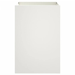 Acheter Maison Chic Jardinière,Bac à fleurs - pot de fleur blanc 52x48x75 cm acier laminé à froid -GKD93200