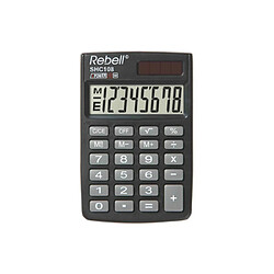 Rebelle Rebell Calculatrice de poche SHC 108, noir ()