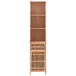 Acheter Maison Chic Armoire de salle de bain,Meuble de rangement,Meuble haut 42x29x182 cm Bois massif de noyer -GKD952794