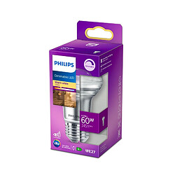 Ampoule LED R63 dimmable E27 PHILIPS Blanc chaud