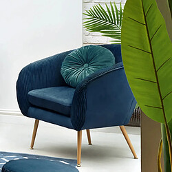 Acheter Atmosphera, Createur D'Interieur Fauteuil Solaro Bleu - Atmosphera