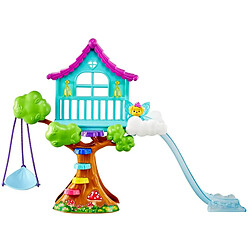 Mattel GTF49 - Barbie Dreamtopia Coffret Cabane dans l’Arbre Enchantée avec Mini-poupée Chelsea Fée