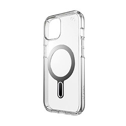 Speck Coque pour iPhone 13 / 14 / 15 MagSafe Presidio Perfect-Clear Click-lock Transparent pas cher