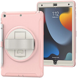 Coque en TPU antichoc avec béquille Fleurs de cerisier roses pour votre iPad 10.2 (2021)/(2020)/(2019)