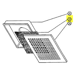 Roblin FILTRE METAL 27.5 CM X 25 CM X0.5 CM