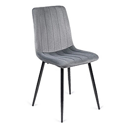 Vivaldi Chaise IBIS Gris Velours