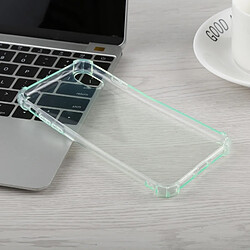 Avis Wewoo Coque TPU Transparent Dropproof 0.75mm pour iPhone XR (Vert)