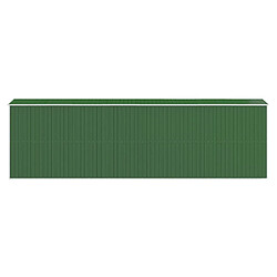 Acheter vidaXL Abri de jardin Vert 192x606x223 cm Acier galvanisé