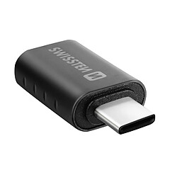 Adaptateur OTG USB-C vers USB Femelle Transfert de Données et Charge Swissten