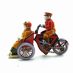 Universal Collection adulte rétro Curl Toy Metal Tan Tank Tricycles-Drived Drived Bell, Toy Graph Model Retro Toy Toy Gift