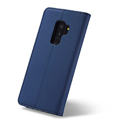 Acheter Wewoo Coque Pour Galaxy S9 LC.IMEEKE LC-002 Series Skin Feeling PU + TPU Housse en cuir à rabat avec support et fente carte et portefeuille bleu