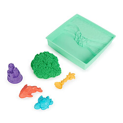 Spinmaster Kinetic Sand SABLE MAGIQUE - COFFRET CHÂTEAU BAC À SABLE pas cher