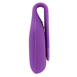 Avis Wewoo Bracelet Violet pour Fitbit Zip Montre Smart Style Clip Silicone, Taille: 5.2x3.2x1.3cm