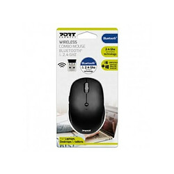 Souris sans fil Bluetooth Port Designs Noir