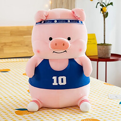 Acheter Universal 35cm peluche de cochon, mignons enfants et poupées dormant sur le lit et les cadeaux de Noël pour les garçons et les filles | oreillers en peluche (bleu)