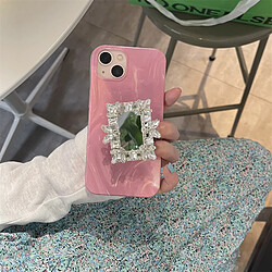 Avis GUPBOO Étui pour iPhone11 Support de miroir en strass avancé Coque de téléphone en silicone