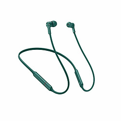 Original Huawei Freelace Sport Écouteur Bluetooth Casque Sans Fil Mémoire Câble Métal Cavité Ipx5 Charge Rapide Vert