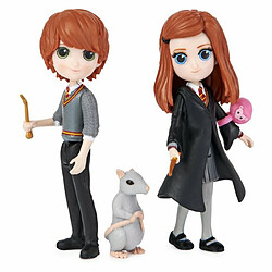 Ludendo Coffret de 2 figurines Harry Potter mini magical : Ron et Ginny Weasley