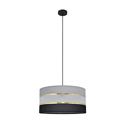 Helam Suspension Helen Tissu,Fer Noir,or,gris 1 ampoule 95cm