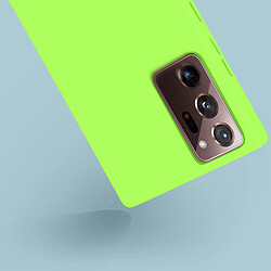 Avis Avizar Coque Galaxy Note 20 Ultra Semi-rigide Soft Touch Compatible QI vert