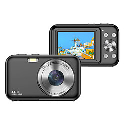 INF Appareil photo numérique 1080P 44MP 16 x zoom écran 2,4" Black