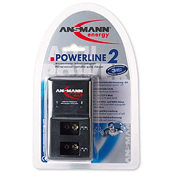 Ansmann Chargeur de batterie Powerline 2 Noir 5107043