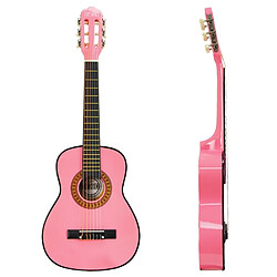 Avis Pack guitare classique 1/4 taille 3rd Avenue - rose