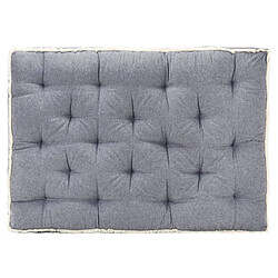 Maison Chic Coussin Confort | pouf | Coussin de canapé palette Bleu 120x80x10 cm -GKD70790