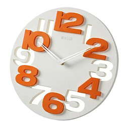 Acheter Horloge murale décorative 3d horloge créative analogique pour la maison cuisine chambre blanc