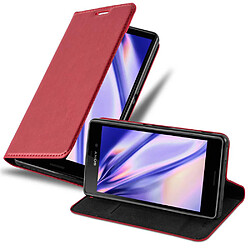 Cadorabo Coque Sony Xperia M4 AQUA Etui en Rouge