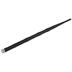 Wewoo Antenne noir pour réseau de routeur 3 sections Haute qualité 15dBi RP-SMA