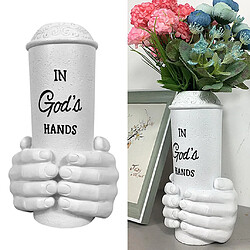 God Hand Planters Vase Succulent Pot De Fleur Résine