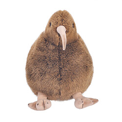 Universal 28cm Mignon Oiseau Peluche Animaux Peluche Poupée Peluche Kiwi Marron Accompagné de jouets de sommeil pour les enfants Cadeau | Oreiller de luxe pas cher