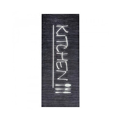 Mani Textile Tapis KITCHEN Noir