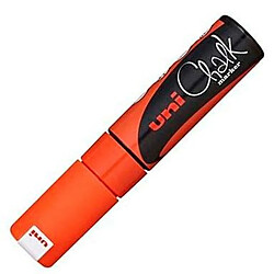 Uni Ball Marqueurs à craie liquide Uni-Ball PWE-8K Fluor Orange 6 Unités