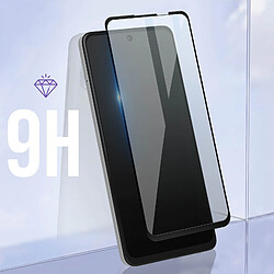 Avis Avizar Verre Trempé pour Motorola Moto G73 Dureté 9H Protection Totale Contour noir