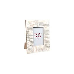 Cadre photo Romimex Blanc Bois de manguier Bois MDF 2 x 15 x 10 cm