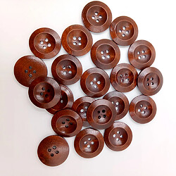 boutons de bois