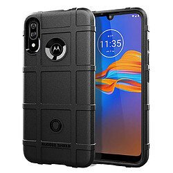 Wewoo Coque Souple Pour Motorola E6 Plus Housse TPU antichoc à couverture totale Noir